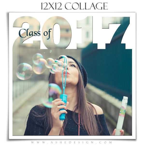 Senior Collage Set (12x12, 10x20, 11x14) - Senior Year 2017