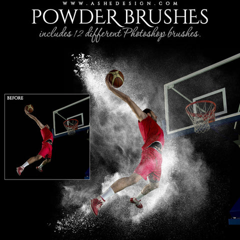 Ashe Design | Designer Gems | Photoshop Brush Set | Powder