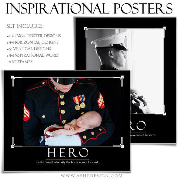 Ashe Design | 16x20 Poster Set | Inspirational Series Memories